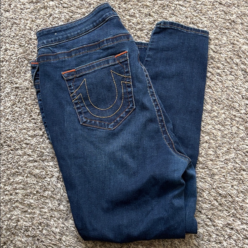 Jenni Mid Rise Skinny Jeans 
True Religion